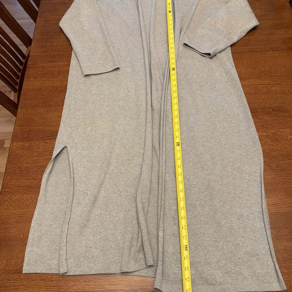 Banana Republic Long Cardigan Sweater Women’s  Size XL Open Gray